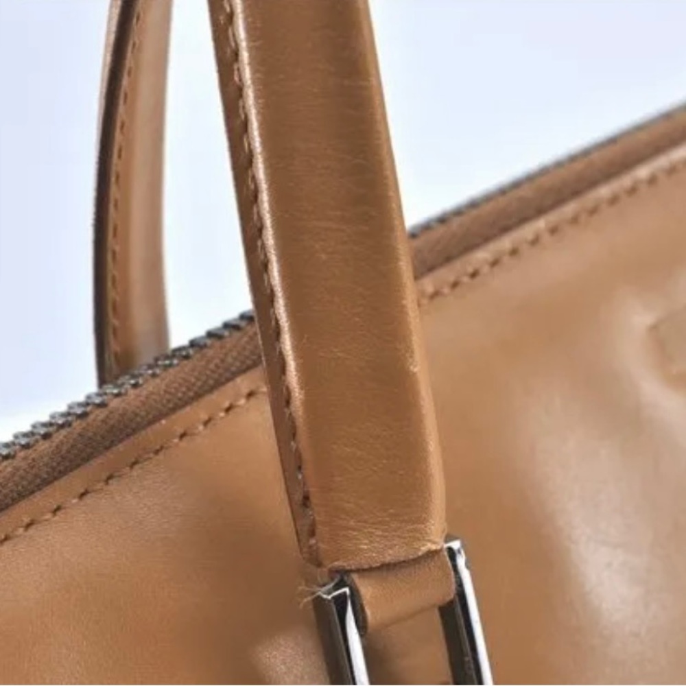 Authentic GUCCI Hand Bag Purse Leather Brown made in Italy 🇮🇹 - Picture 14 of 16